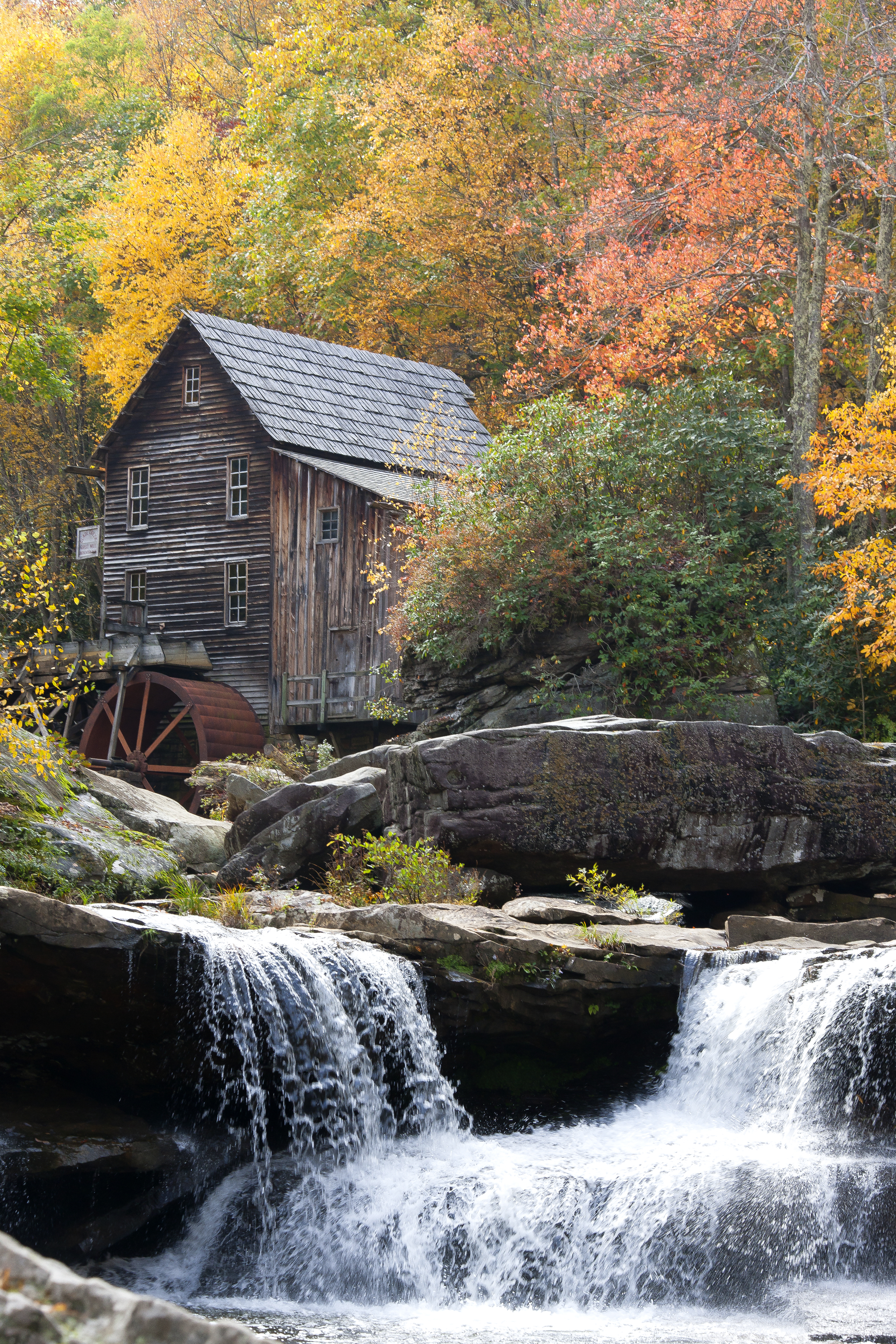 Old Grist Mill near Babcock State Park in WV